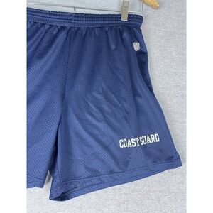 Vintage U.S. Coast Guard Mesh Shorts Made in USA Athletic Training